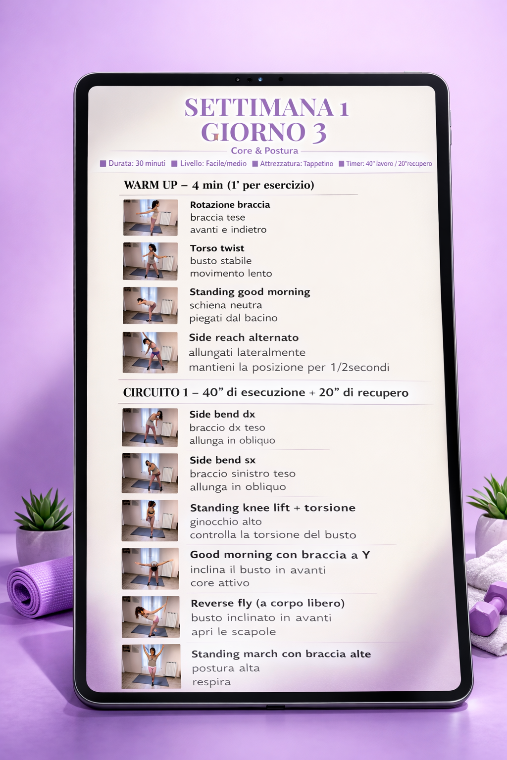 Cicluna Starter - programma 4 settimane